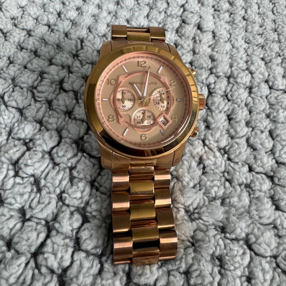 Gold Women’s Michael Kors watch